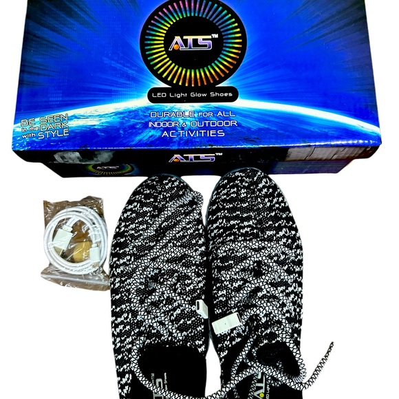 Light up GLOW shoes for kids! NWT size 4.5 - Picture 5 of 6